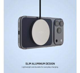 Fixed MagPad Slim wireless charger with Qi2.2, MagSafe support