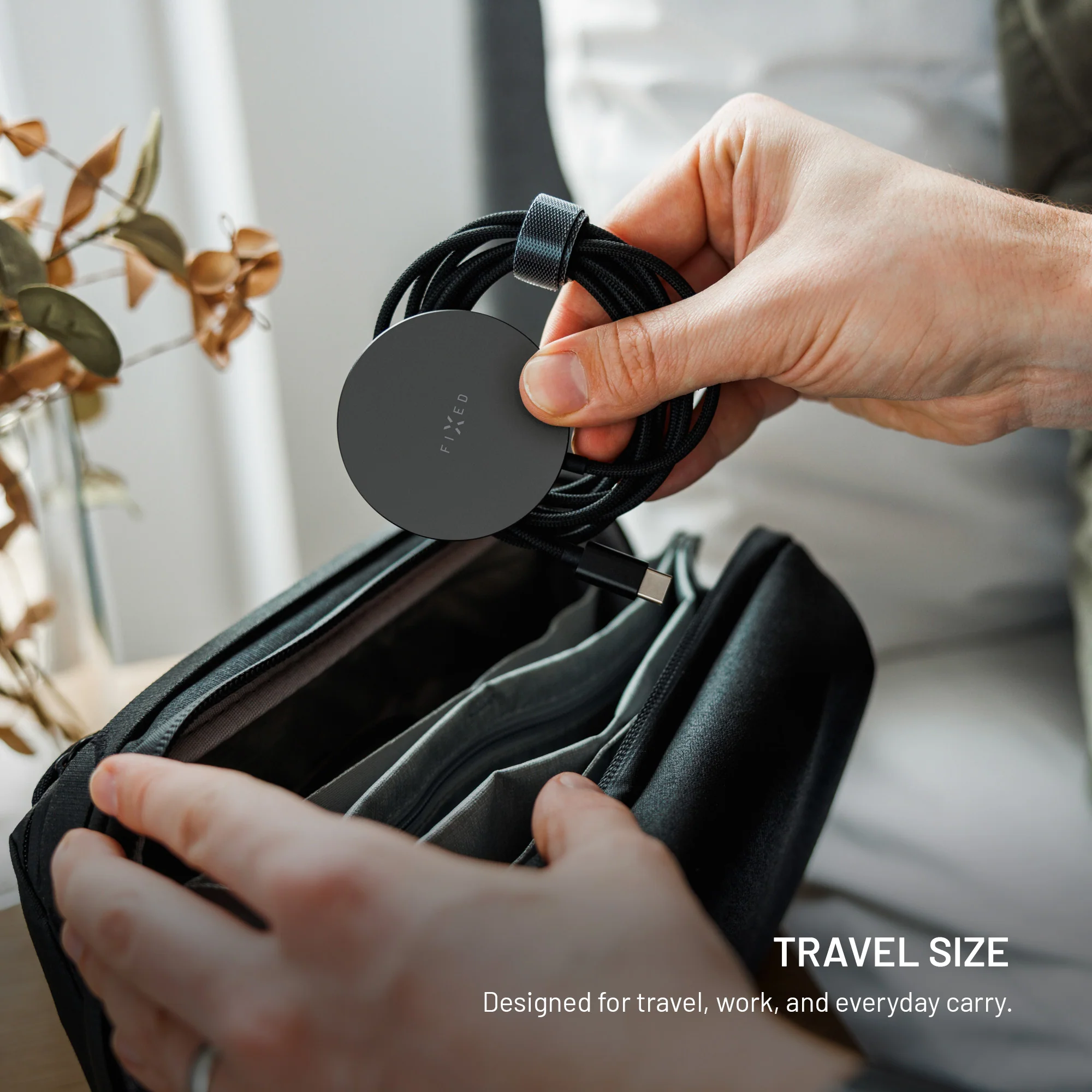 Fixed MagPad Slim wireless charger with Qi2.2, MagSafe support