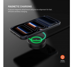 Fixed MagPad Slim wireless charger with Qi2.2, MagSafe support