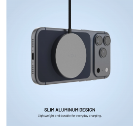 Fixed MagPad Slim wireless charger with Qi2.2, MagSafe support