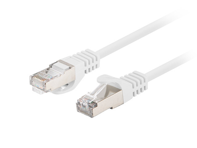 Lanberg Patchcord CAT.6 FTP 2M fluke passed 10-pack, White | PCF6-20CC-0200-W