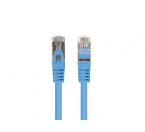 Lanberg Patchcord CAT.6 FTP 0.5M fluke passed 10-pack, Blue | PCF6-20CC-0050-B