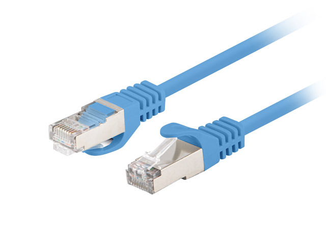 Lanberg Patchcord CAT.6 FTP 3M fluke passed 10-pack, Blue | PCF6-20CC-0300-B