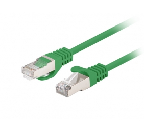 Lanberg Patchcord CAT.6 FTP 0.25M fluke passed 10-pack, Green | PCF6-20CC-0025-G