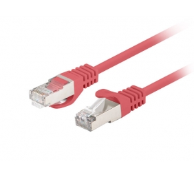 Lanberg Patchcord CAT.6 FTP 0.25M fluke passed 10-pack, Red | PCF6-20CC-0025-R