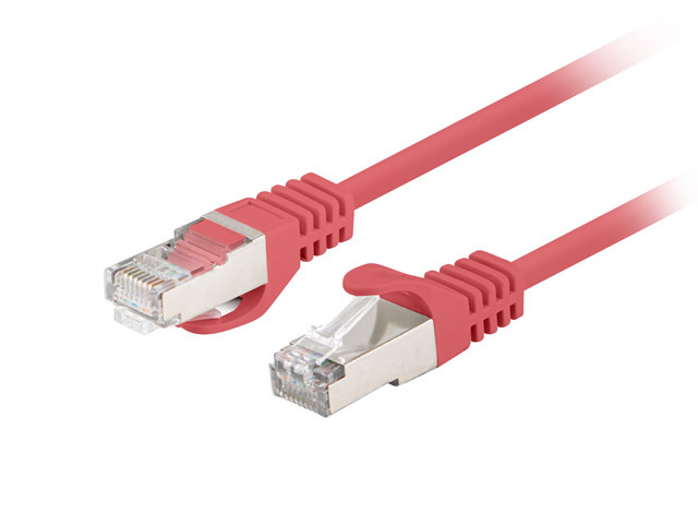 Lanberg Patchcord CAT.6 FTP 1M fluke passed 10-pack, Red | PCF6-20CC-0100-R