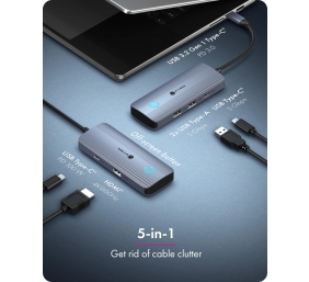 Raidsonic Spade Dock 4081 (Off-Screen Button) | IB-DK4081-SO