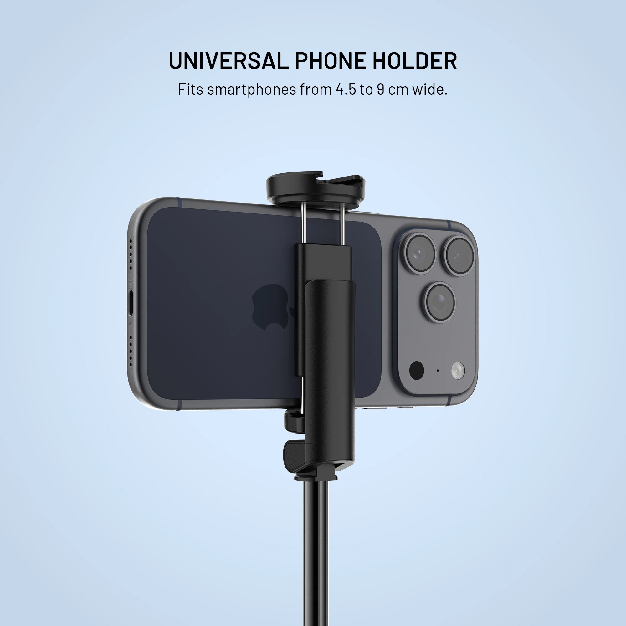 Fixed Creator Snap long tripod with wireless trigger, 1.46 m | Tripod | ABS/PC/Aluminum metal | Black