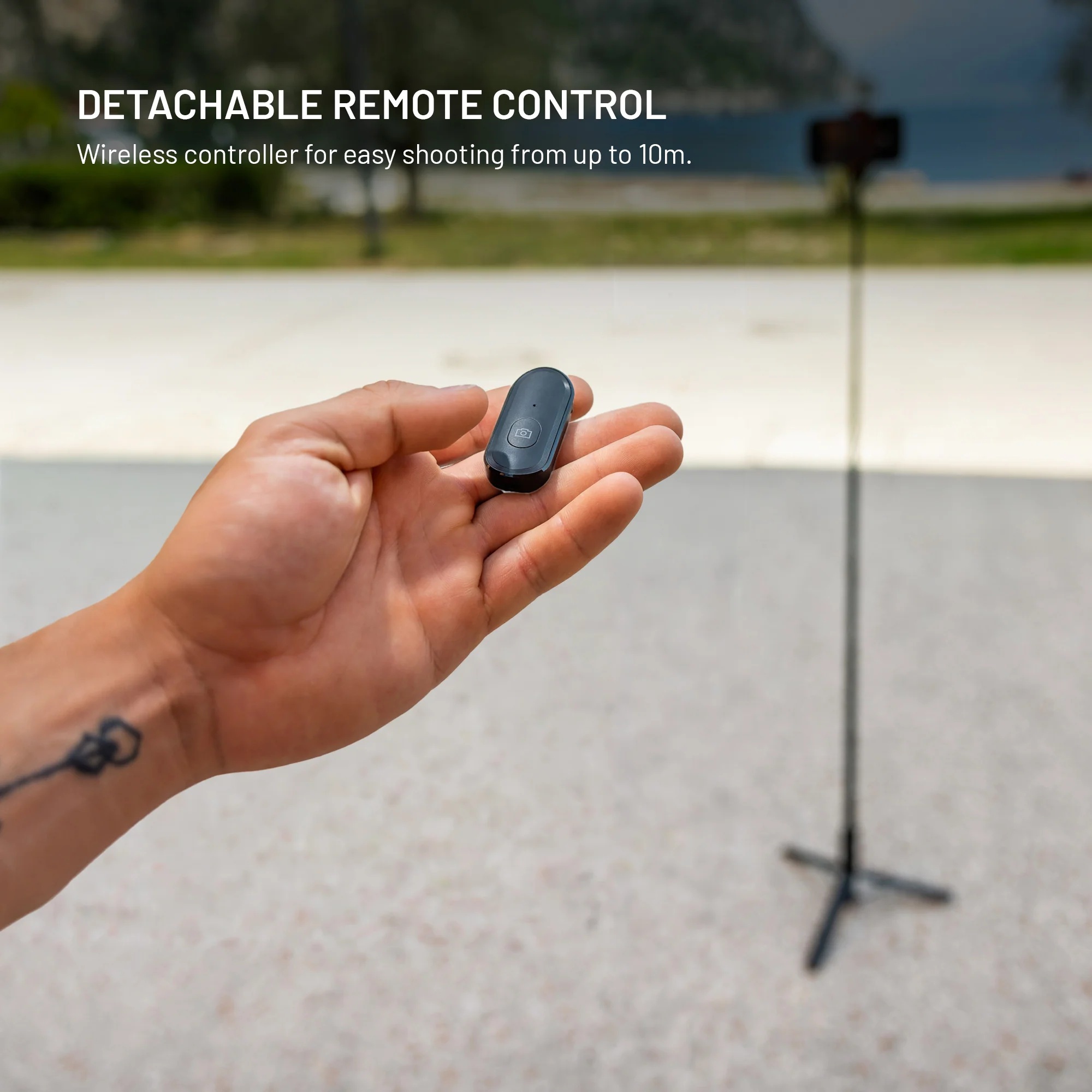 Fixed Creator Snap long tripod with wireless trigger, 1.46 m | Tripod | ABS/PC/Aluminum metal | Black