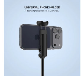 Fixed Creator Snap long tripod with wireless trigger, 1.46 m | Tripod | ABS/PC/Aluminum metal | Black