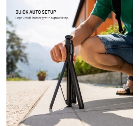 Fixed Creator Snap long tripod with wireless trigger, 1.46 m | Tripod | ABS/PC/Aluminum metal | Black