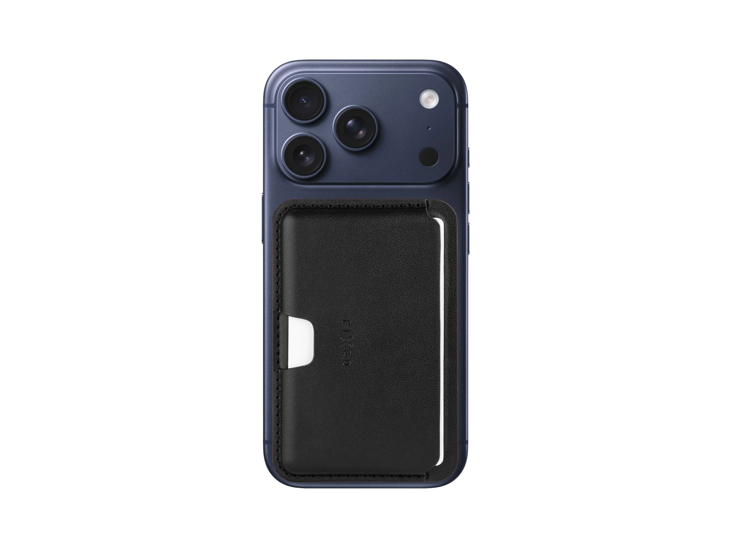 Fixed MagSafe Wallet MagWallet Slim | Wallet | Apple | iPhone 12 and newer | PU leather | Black