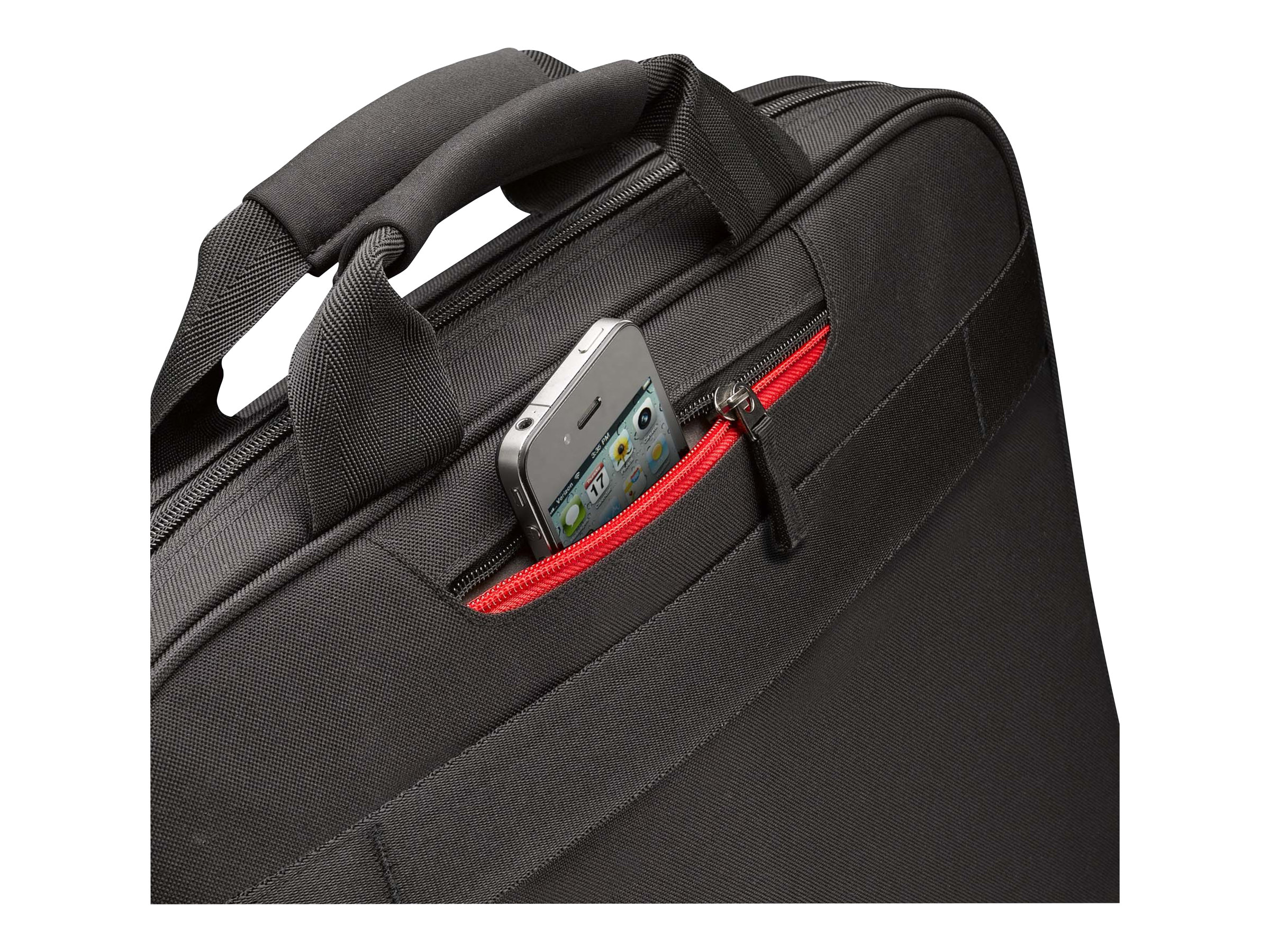 Case Logic | DLC115 | Fits up to size 15 " | Messenger - Briefcase | Shoulder strap | Black