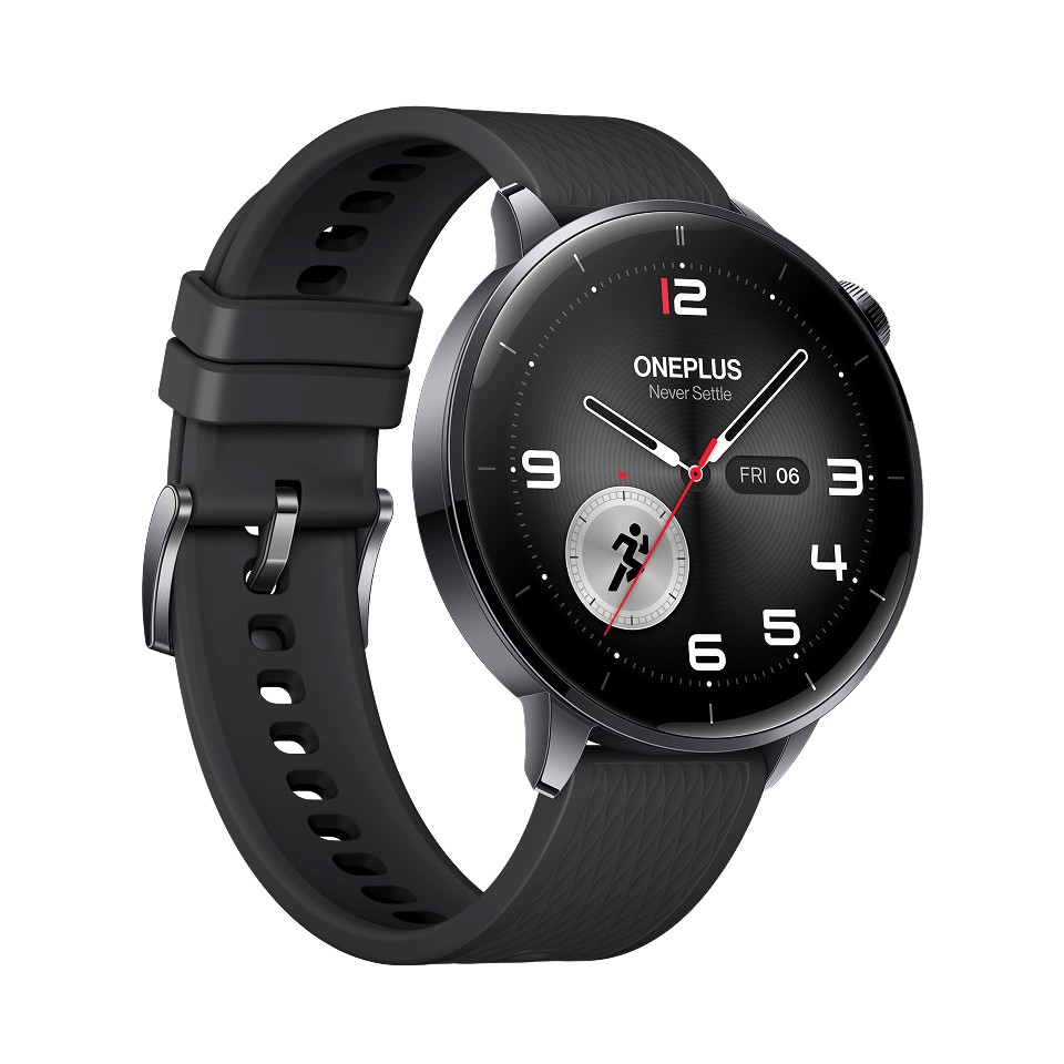 OnePlus Watch 3 (43mm) | Smart watch | GPS (satellite) | AMOLED | 1.32" | Black Steel