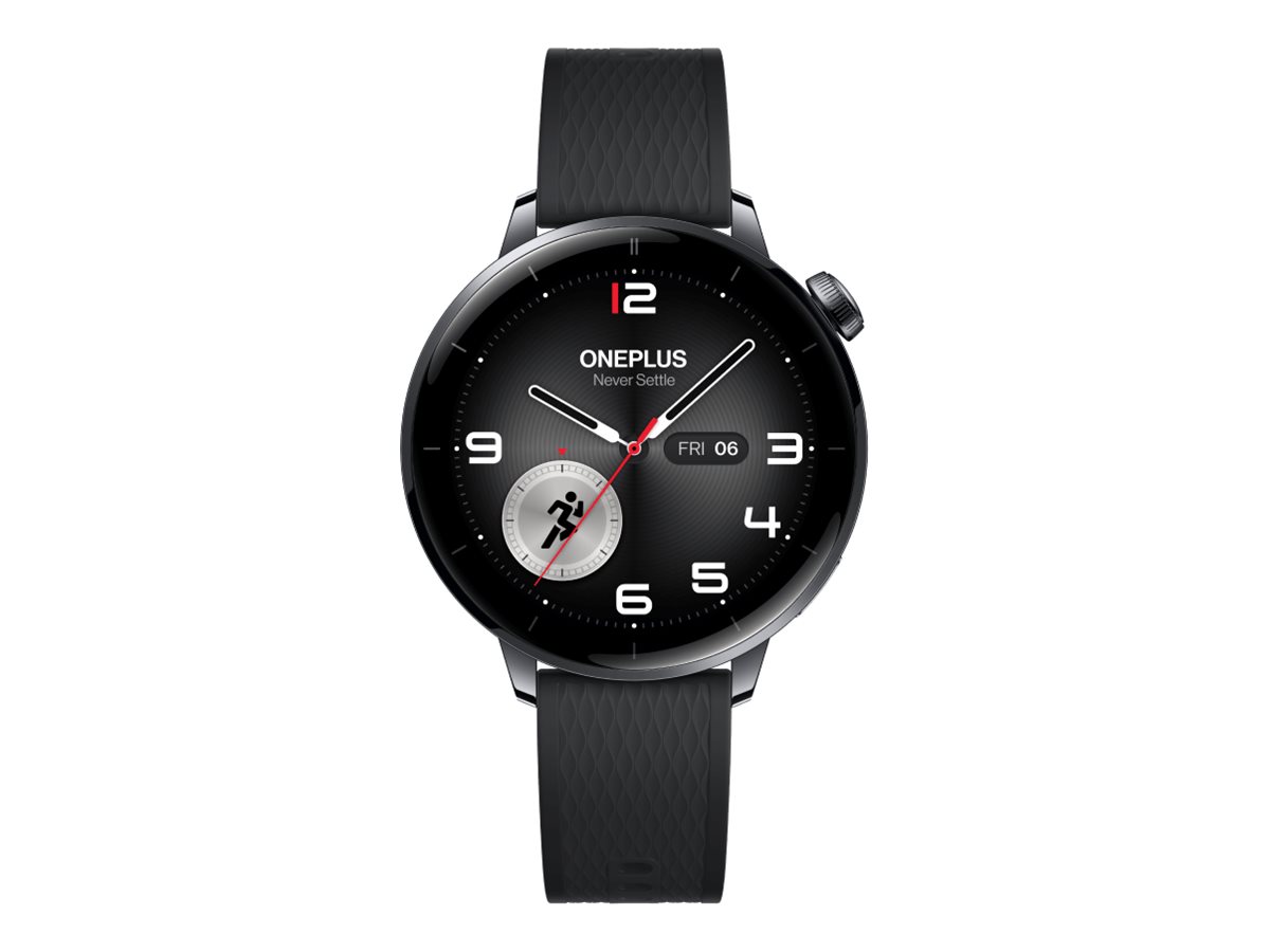 OnePlus Watch 3 (43mm) | Smart watch | GPS (satellite) | AMOLED | 1.32" | Black Steel