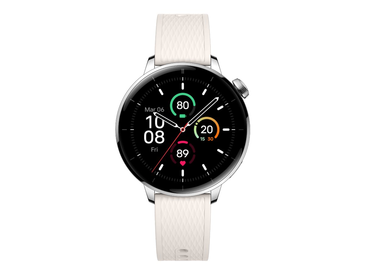 OnePlus Watch 3 (43mm) | Smart watch | GPS (satellite) | AMOLED | 1.32" | Silver Steel