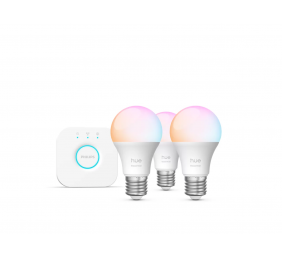 Philips Hue E WCA 806 A60 E27 3kit EU | E27 | 8 W | 16 million colours, White and colour light