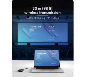 Raidsonic Wireless USB-C to HDMI Video Transmission System | IB-WL101