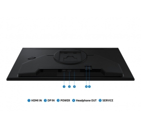 Samsung Odyssey G4 G40H Monitorius 27'' IPS FHD 1920x1080, 1 ms, 300 cd/m2, 300 Hz, Juoda