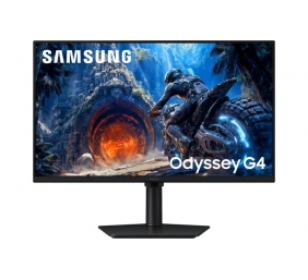 Samsung Odyssey G4 G40H Monitorius 27'' IPS FHD 1920x1080, 1 ms, 300 cd/m2, 300 Hz, Juoda