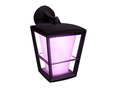 Philips Hue WCA Econic Outdoor Wall Lantern | 15 W | 2000-6500 Hue White Colour Ambiance