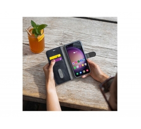 Fixed Opus | Book Case | Xiaomi | Redmi 15 4G/5G | Synthetic leather | Black