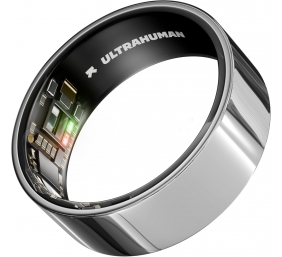Ultrahuman | Ring Air | Space Silver | Size 12 | Smart Ring