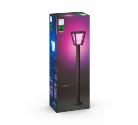 Philips Hue WCA Econic Outdoor Post Lantern | 15 W | 2000-6500 Hue White Color Ambiance