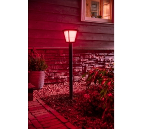 Philips Hue WCA Econic Outdoor Post Lantern | 15 W | 2000-6500 Hue White Color Ambiance
