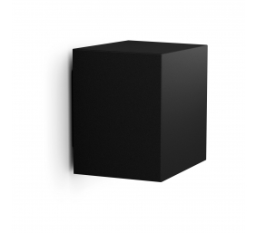 Philips Hue WCA Resonate Outdoor Downward Wall Lantern, Black | 8 W | 2000-6500 Hue White Colour Ambiance
