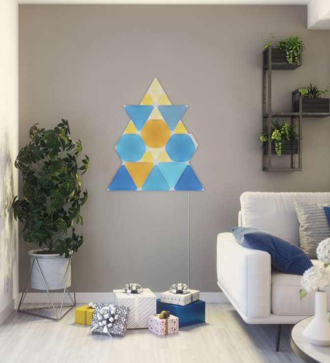 Nanoleaf | Shapes Triangles Starter Kit (9 panels) | 1 W | 16M+ colours