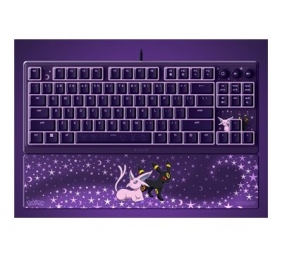 Razer Ornata V3 Tenkeyless | Gaming keyboard | Wired | US | Razer Mecha-Membrane Switches | Wrist Rest | Pokémon Espeon/Umbreon Edition
