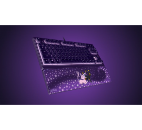 Razer Ornata V3 Tenkeyless | Gaming keyboard | Wired | US | Razer Mecha-Membrane Switches | Wrist Rest | Pokémon Espeon/Umbreon Edition