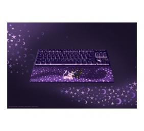 Razer Ornata V3 Tenkeyless | Gaming keyboard | Wired | US | Razer Mecha-Membrane Switches | Wrist Rest | Pokémon Espeon/Umbreon Edition