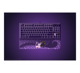 Razer Ornata V3 Tenkeyless | Gaming keyboard | Wired | US | Razer Mecha-Membrane Switches | Wrist Rest | Pokémon Espeon/Umbreon Edition
