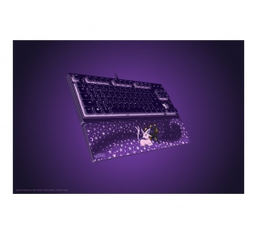 Razer Ornata V3 Tenkeyless | Gaming keyboard | Wired | US | Razer Mecha-Membrane Switches | Wrist Rest | Pokémon Espeon/Umbreon Edition