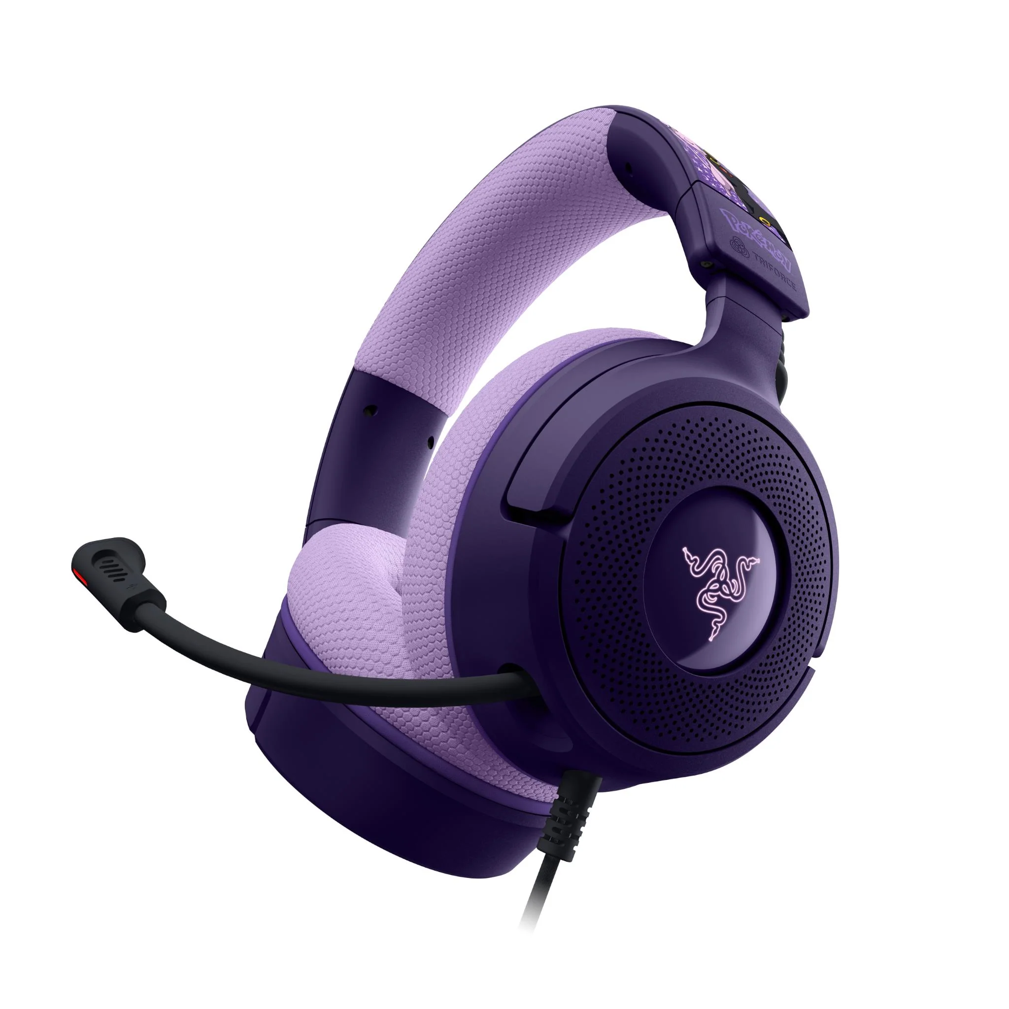 Razer Gaming Headset | Kraken V4 X | Wired | Microphone | Espeon & Umbreon Edition | Noise reduction