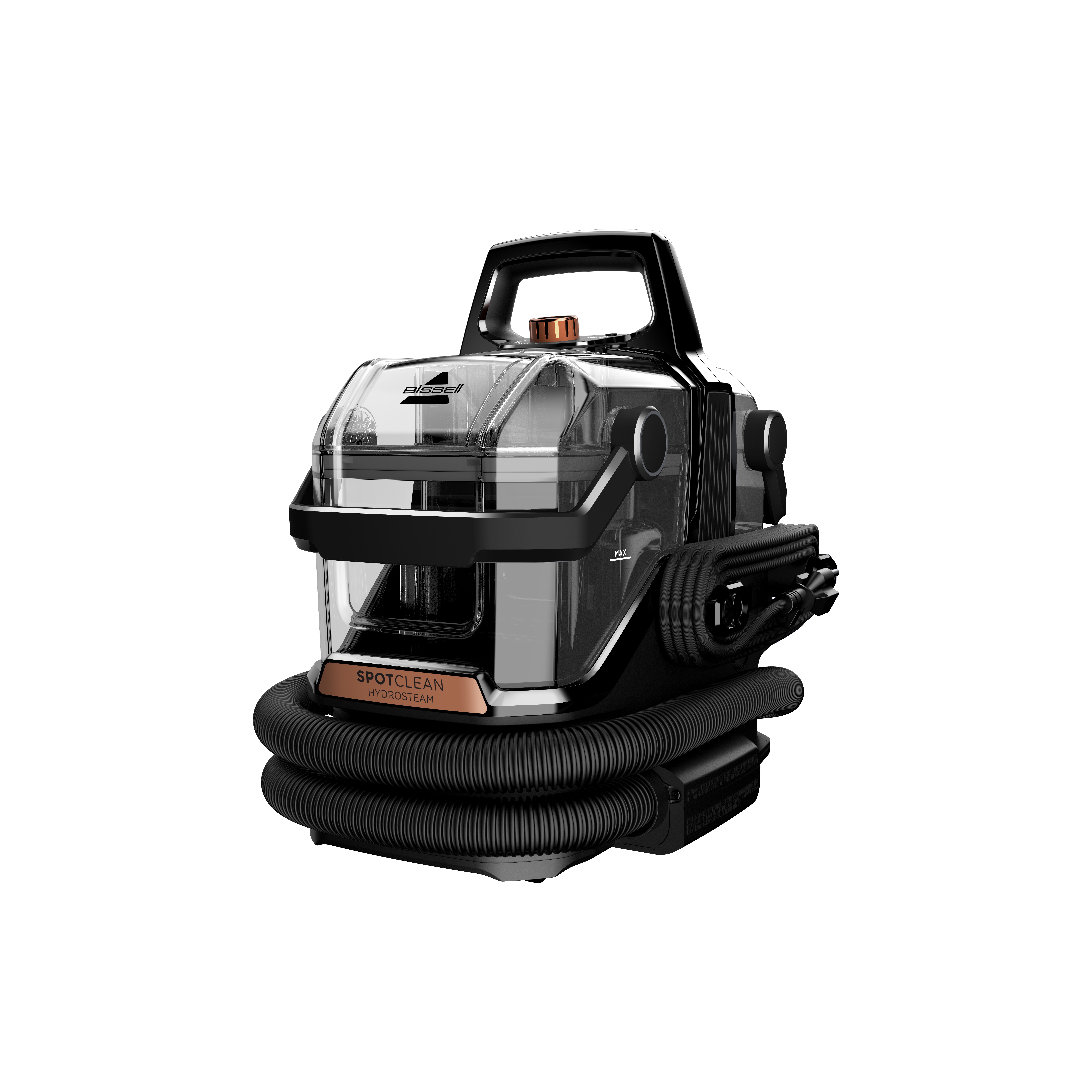 Bissell | Portable Carpet and Upholstery Cleaner | SpotClean HydroSteam Pro | Corded operating | Washing function | 1000 W | Black