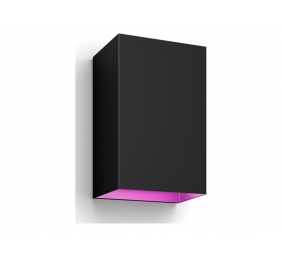 Philips Hue WCA Resonate Outdoor Wall Lantern, Black | 8 W | 2000-6500 Hue White Colour Ambiance