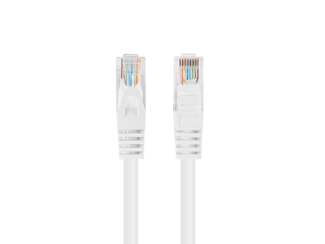 Lanberg Patchcord CAT.5E UTP 0.25M fluke passed 10-pack, White | PCU5-20CC-0025-W