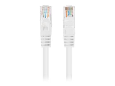 Lanberg Patchcord CAT.5E UTP 0.25M fluke passed 10-pack, White | PCU5-20CC-0025-W