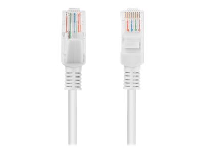 Lanberg Patchcord CAT.5E UTP 0.5M fluke passed 10-pack, White | PCU5-20CC-0050-W