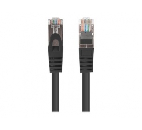 Lanberg Patchcord CAT.6 FTP 1M fluke passed 10-pack, Black | PCF6-20CC-0100-BK