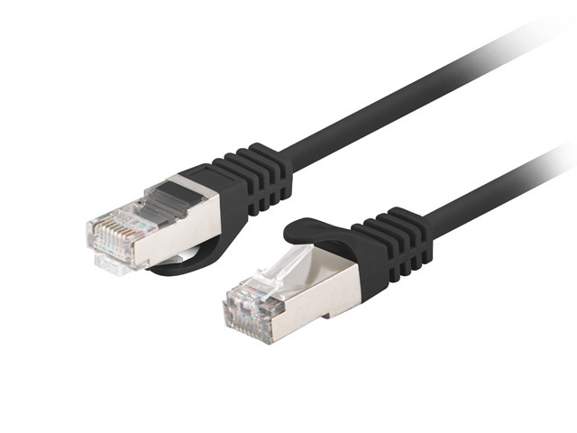 Lanberg Patchcord CAT.6 FTP 1.5M fluke passed 10-pack, Black | PCF6-20CC-0150-BK