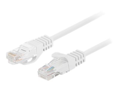 Lanberg Patchcord CAT.5E UTP 1M fluke passed 10-pack, White | PCU5-20CC-0100-W