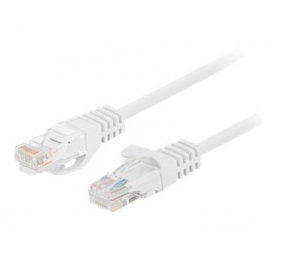 Lanberg Patchcord CAT.5E UTP 1M fluke passed 10-pack, White | PCU5-20CC-0100-W
