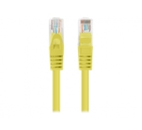 Lanberg Patchcord CAT.5E UTP 1M fluke passed 10-pack, Yellow | PCU5-20CC-0100-Y