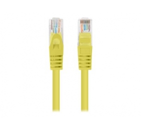 Lanberg Patchcord CAT.5E UTP 1M fluke passed 10-pack, Yellow | PCU5-20CC-0100-Y