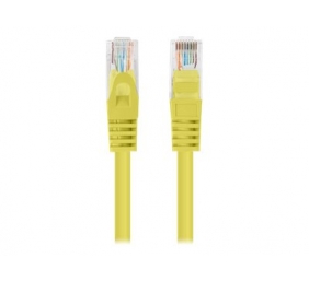 Lanberg Patchcord CAT.5E UTP 2M fluke passed 10-pack, Yellow | PCU5-20CC-0200-Y