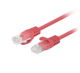 Lanberg Patchcord CAT.5E UTP 3M fluke passed 10-pack, Red | PCU5-20CC-0300-R
